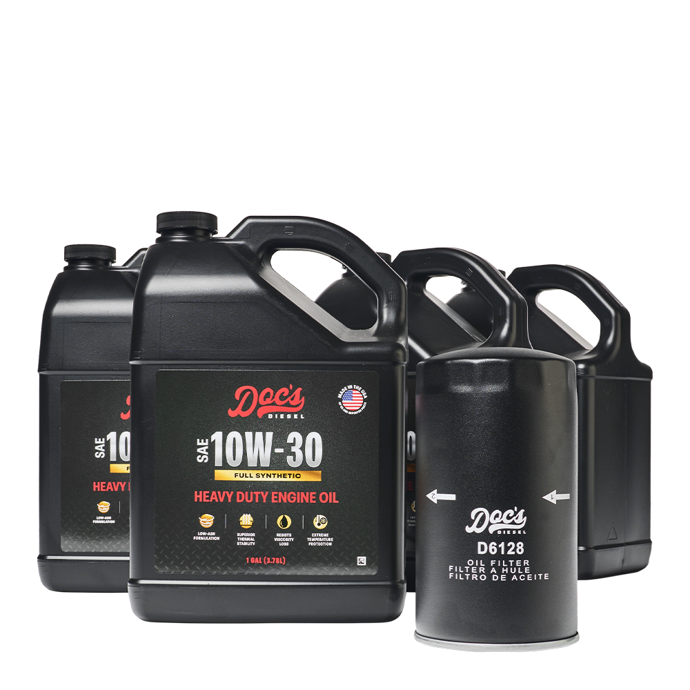 Doc's Diesel Ford 6.7L Powerstroke 10W-30 Full Synthetic Oil Change Kit 2011-2026