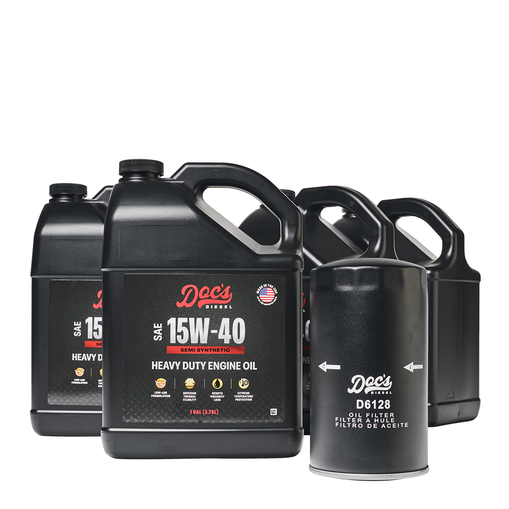 Doc's Diesel Ford 6.7L Powerstroke 15W-40 SEMI Synthetic Oil Change Kit 2011-2026
