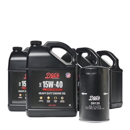 Doc's Diesel Ford 6.7L Powerstroke 15W-40 SEMI Synthetic Oil Change Kit 2011-2026