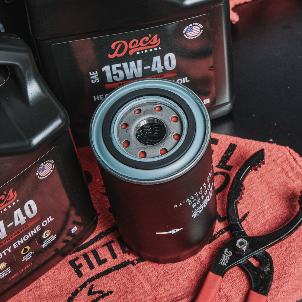 Doc's Diesel Ford 6.7L Powerstroke 15W-40 SEMI Synthetic Oil Change Kit 2011-2026