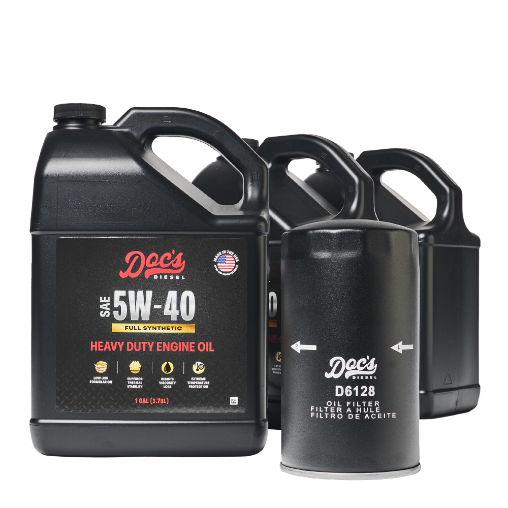 Doc's Diesel Ford 6.7L Powerstroke 5W-40 Full Synthetic Oil Change Kit 2011-2026