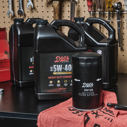 Doc's Diesel Ford 6.7L Powerstroke 5W-40 Full Synthetic Oil Change Kit 2011-2026