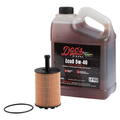 Doc's Diesel VW 1.9L/2.0L Jetta/Golf EcoDiesel 5W-40 Full Synthetic Oil Change Kit 2005.5-2014