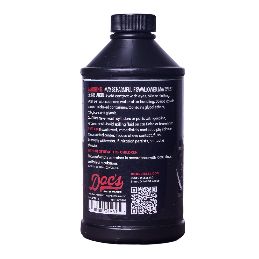 Doc's Auto Parts Brake DOT 3 Fluid + Cleaner Kit