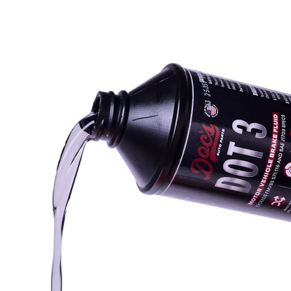 Doc's Auto Parts Brake DOT 3 Fluid + Cleaner Kit