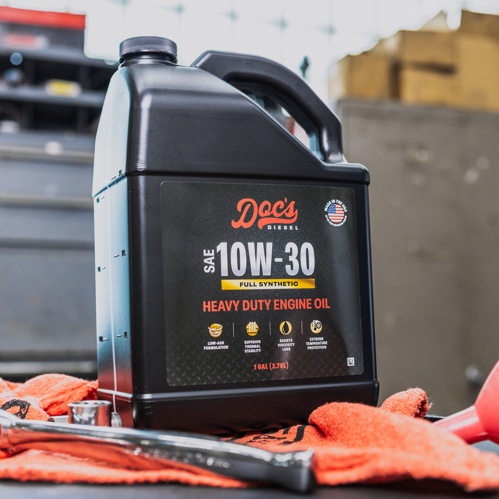 Doc's Diesel Ford 6.0L/6.4L Powerstroke 10W-30 Full Synthetic Oil Change Kit 2003-2010