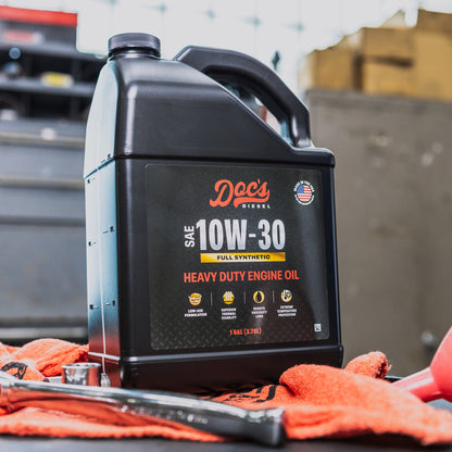 Doc's Diesel Ford 6.0L/6.4L Powerstroke 10W-30 Full Synthetic Oil Change Kit 2003-2010