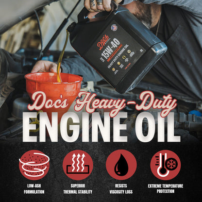 Doc's Diesel Chevrolet/GMC 6.6L Duramax 15W-40 SEMI Synthetic Oil Change Kit 2001-2019