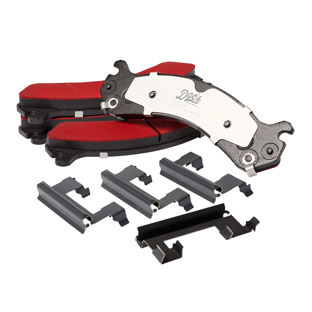 Doc's Diesel Chevrolet/GMC 6.6L Duramax 3500/3500HD DRW Severe-Duty Rear Brake Pads 2001-2010