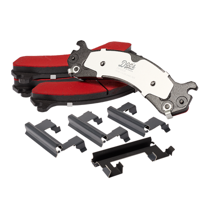 Doc's Diesel Chevrolet/GMC 6.6L Duramax 3500/3500HD DRW Severe-Duty Rear Brake Pads 2001-2010