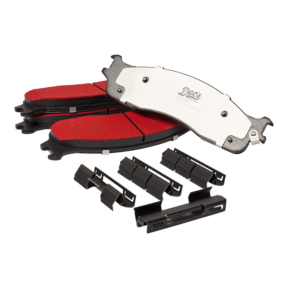 Doc's Diesel Dodge RAM 5.9L Cummins 2500/3500 Severe-Duty Front Brake Pads 2003-2008, 6.7L 2007.5-2008
