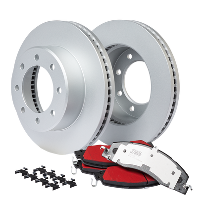 Doc's Diesel RAM 6.7L/5.9L Cummins SRW/DRW Front Brake Pads and Rotors Kit 2009-2018