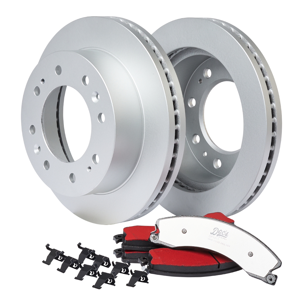 Doc's Diesel Chevrolet/GMC 6.6L Duramax SRW/DRW Front Brake Pads and Rotors Kit 2011-2019