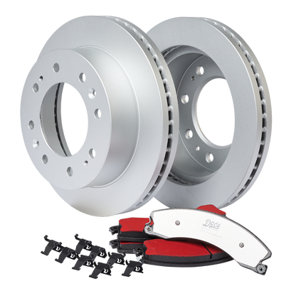 Doc's Diesel Chevrolet/GMC 6.6L Duramax SRW/DRW Front Brake Pads and Rotors Kit 2011-2019