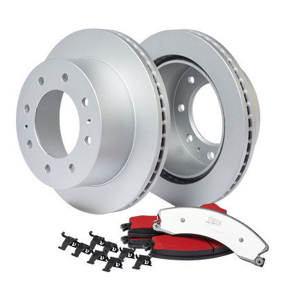 Doc's Diesel Chevrolet/GMC 6.6L Duramax SRW Rear Brake Pads and Rotors Kit 2011-2019