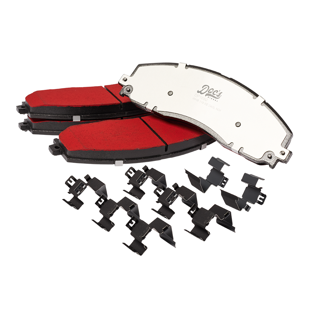 Doc's Diesel Ford 6.7L Powerstroke Severe-Duty Front Brake Pads 2012-2024 F250, 2013-2024 F350, 2013-2016 F450