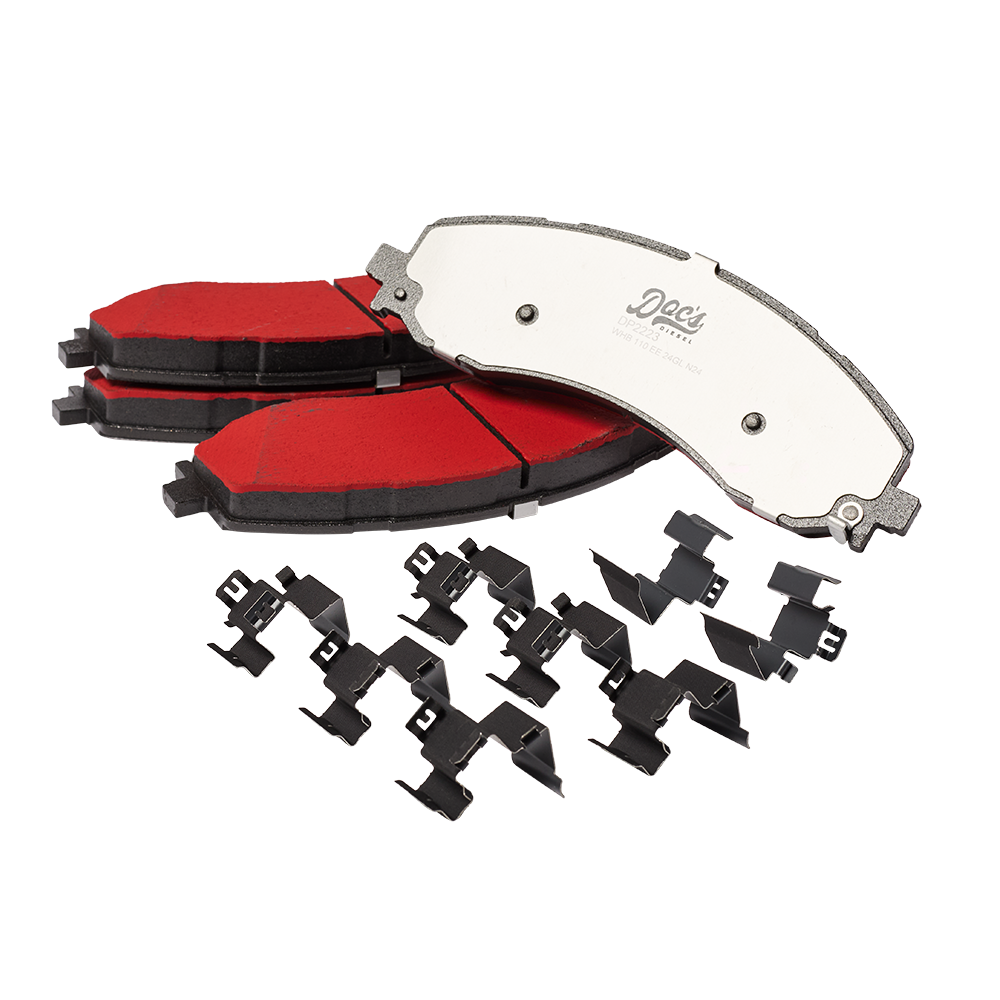 Doc's Diesel RAM 6.7L Cummins SRW/DRW Front Brake Pads and Rotors Kit 2019-2025