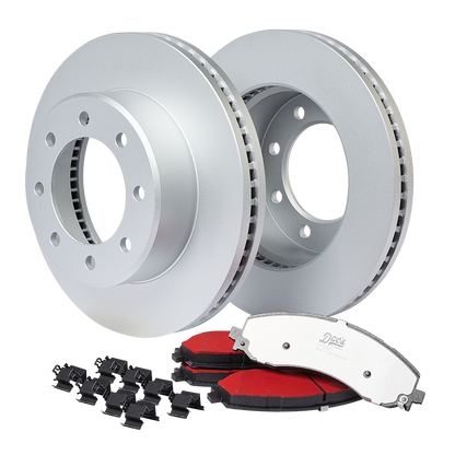 Doc's Diesel RAM 6.7L Cummins SRW/DRW Front Brake Pads and Rotors Kit 2019-2025