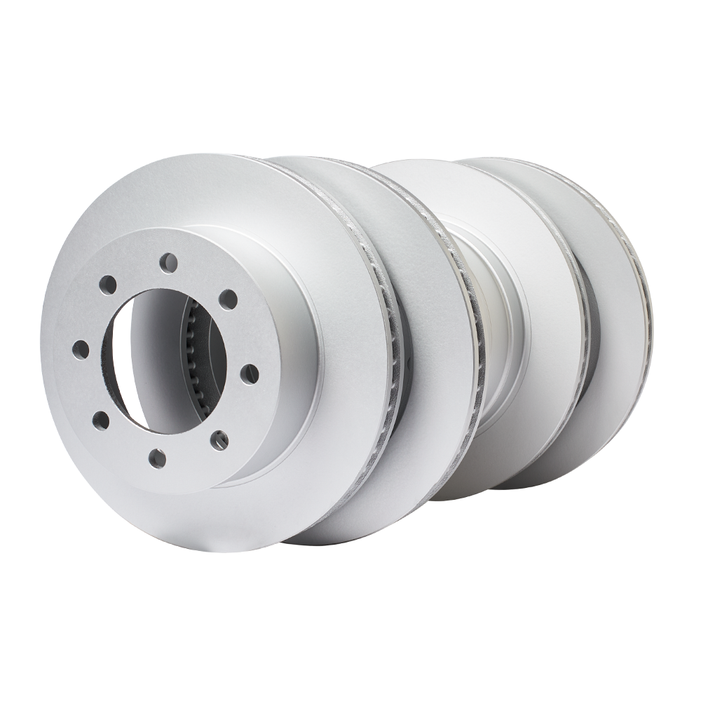 Doc's Diesel RAM 5.9L Cummins SRW/DRW High Carbon Front and Rear Brake Rotors Kit 2003-2008, 6.7L 2007.5-2008