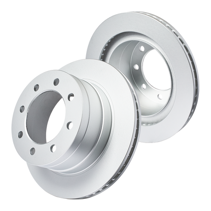 Doc's Diesel RAM 5.9L Cummins SRW/DRW High Carbon Front and Rear Brake Rotors Kit 2003-2008, 6.7L 2007.5-2008