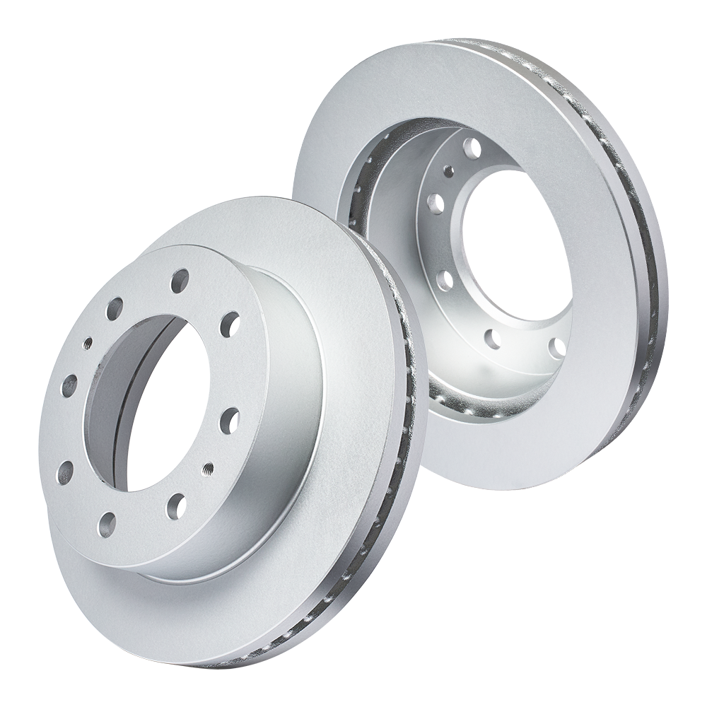 Doc's Diesel Chevrolet/GMC 6.6L Duramax SRW/DRW High Carbon Front Brake Rotor Set 2001-2006 3500, 2007-2010 3500HD