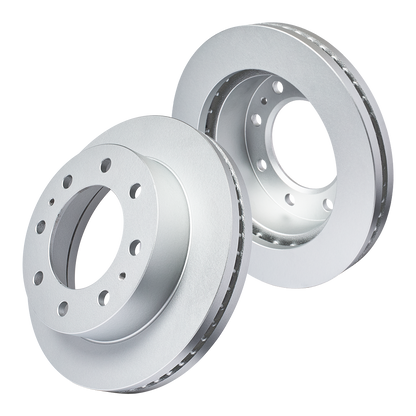 Doc's Diesel Chevrolet/GMC 6.6L Duramax SRW/DRW High Carbon Front Brake Rotor Set 2001-2006 3500, 2007-2010 3500HD