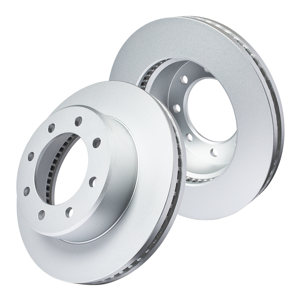 Doc's Diesel RAM 6.7L/5.9L Cummins 2500/3500 SRW/DRW High Carbon Front Brake Rotor Set 2009-2024