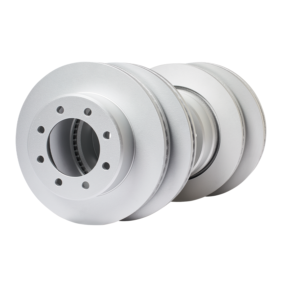 Doc's Diesel RAM 6.7L/5.9L Cummins SRW High Carbon Front and Rear Brake Rotors Kit 2009-2025