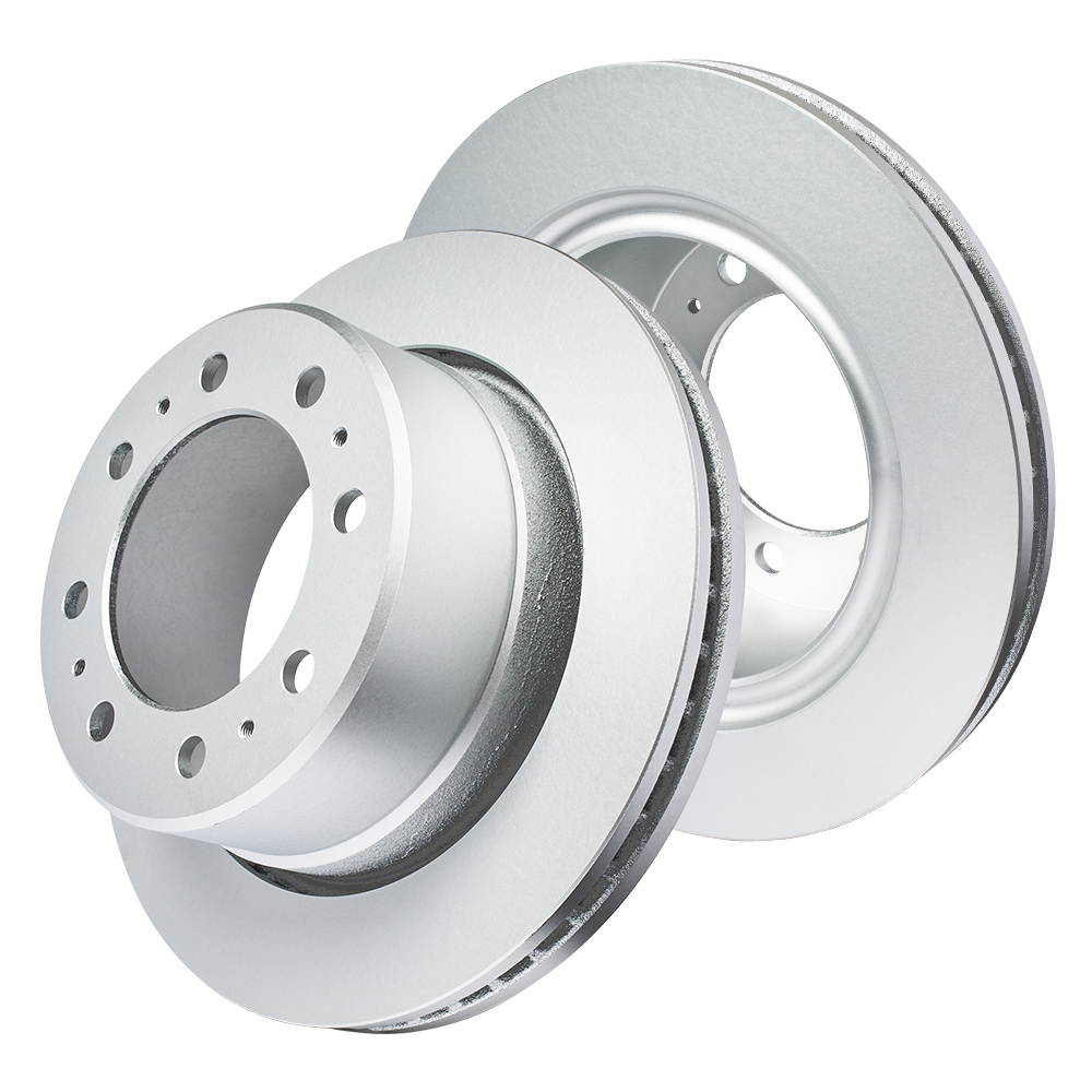 Doc's Diesel RAM 6.7L/5.9L Cummins 2500/3500 SRW High Carbon Rear Brake Rotor Set 2009-2024