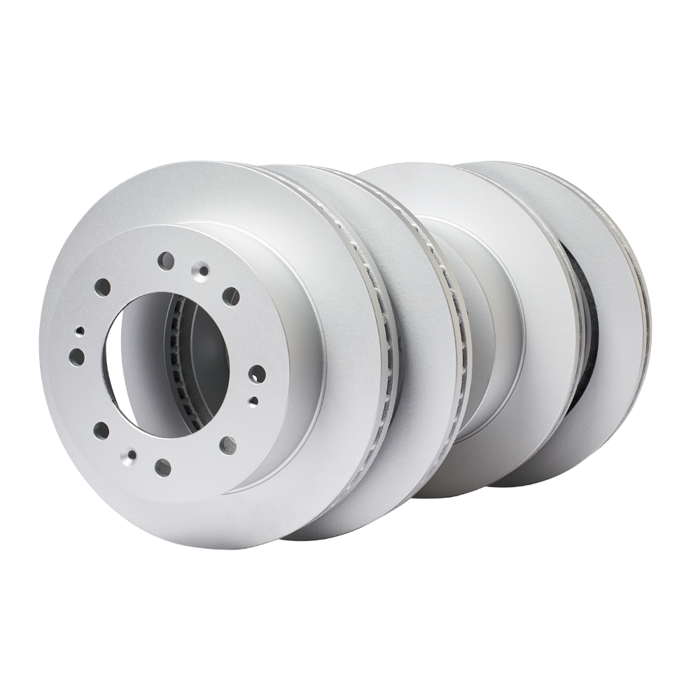 Doc's Diesel Chevrolet/GMC 6.6L Duramax SRW High Carbon Front and Rear Brake Rotors Kit 2011-2025