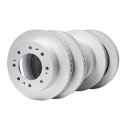 Doc's Diesel Chevrolet/GMC 6.6L Duramax SRW High Carbon Front and Rear Brake Rotors Kit 2011-2025
