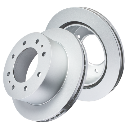 Doc's Diesel Chevrolet/GMC 6.6L Duramax 2500HD/3500 SRW High Carbon Rear Brake Rotor Set 2011-2025