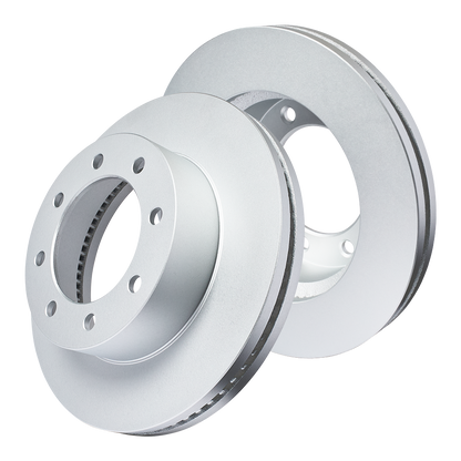 Doc's Diesel Ford 6.7L Powerstroke SRW High Carbon Front and Rear Brake Rotors Kit 2013-2022