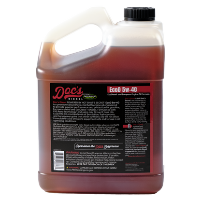 Doc's Diesel VW 1.9L/2.0L Jetta/Golf EcoDiesel 5W-40 Full Synthetic Oil Change Kit 2005.5-2014