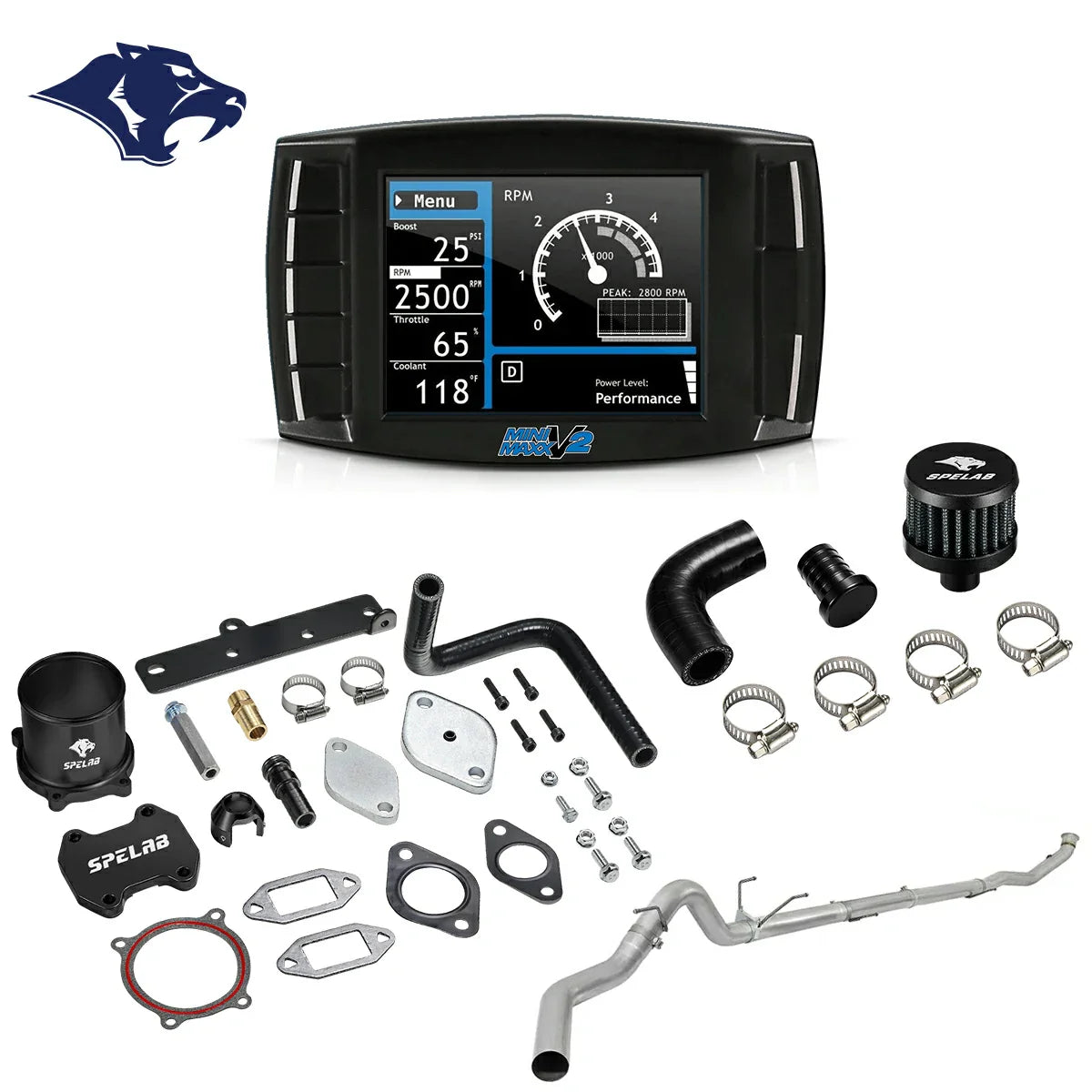 EGR/DPF/CCV/DEF All-in-One Delete Kit for 2013-2018 Dodge Ram 6.7L Diesel 2500HD 3500HD