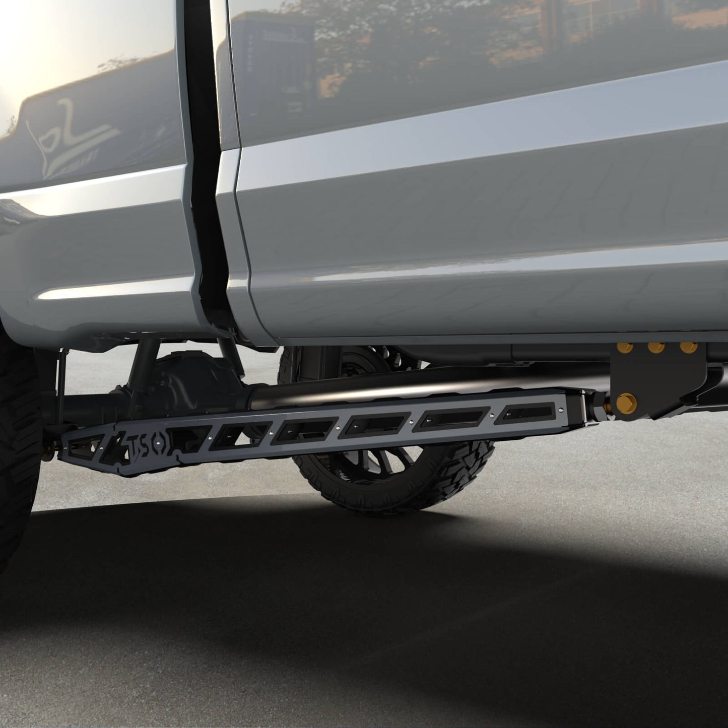 17+ F250/F350 Traction Bars