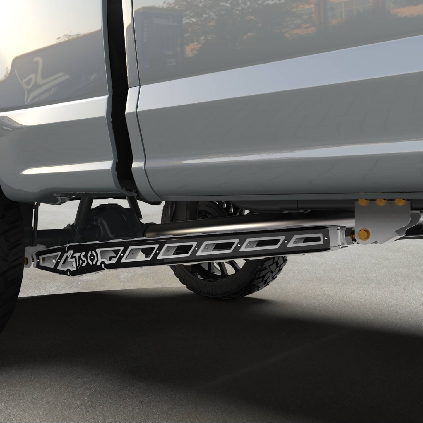 17+ F250/F350 Traction Bars