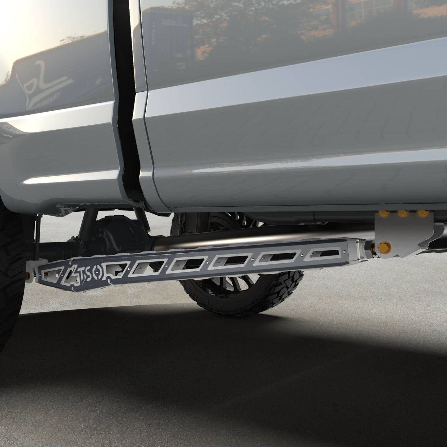 17+ F250/F350 Traction Bars