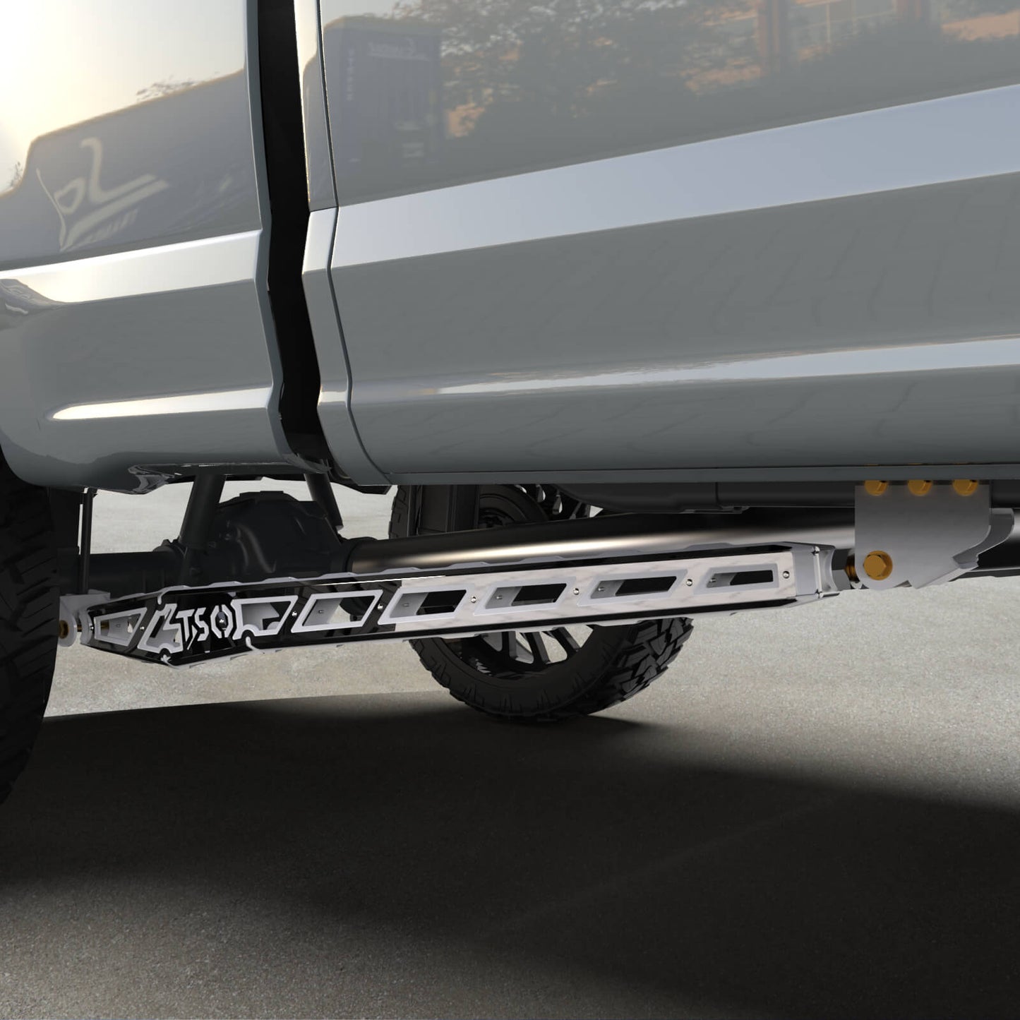 17+ F250/F350 Traction Bars