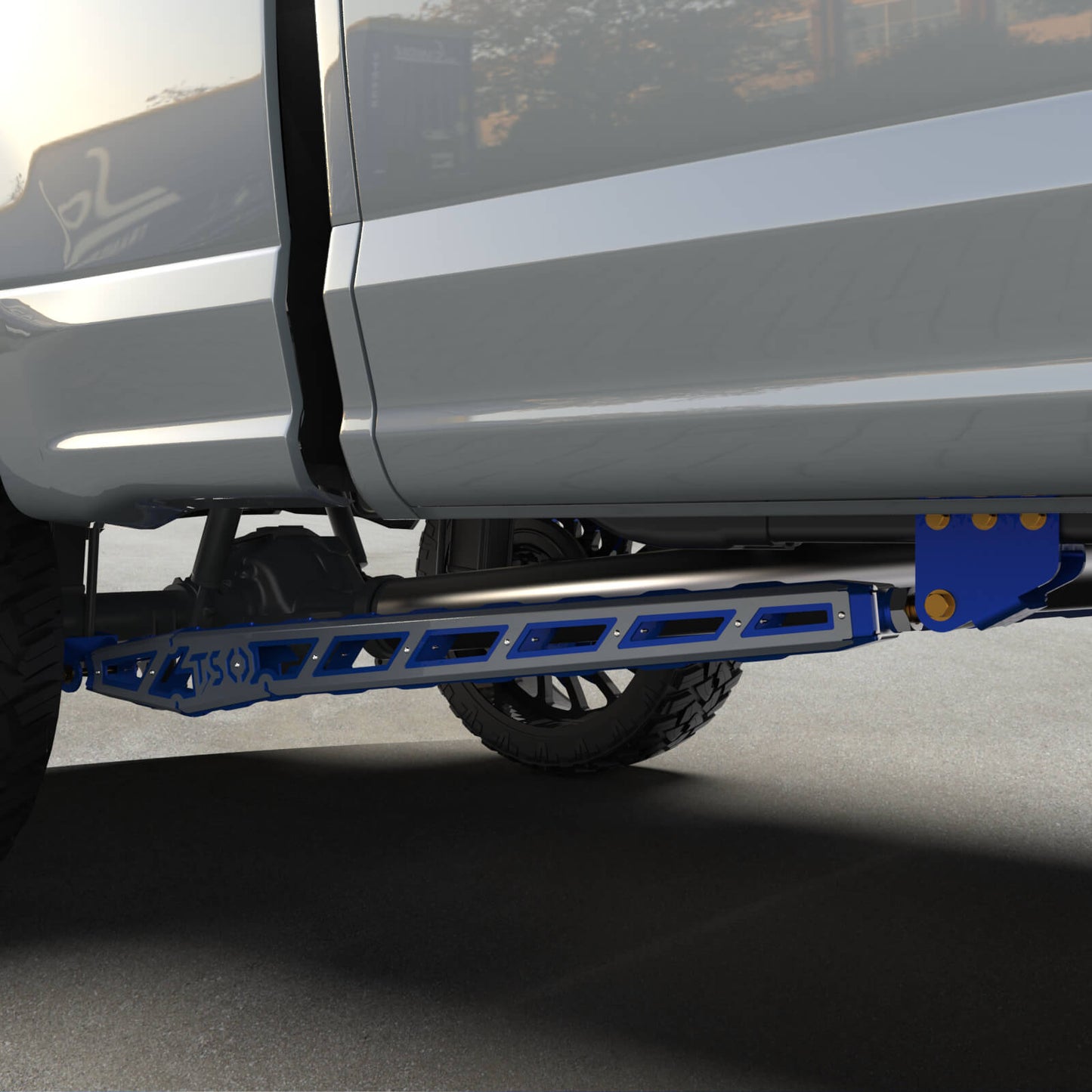 17+ F250/F350 Traction Bars