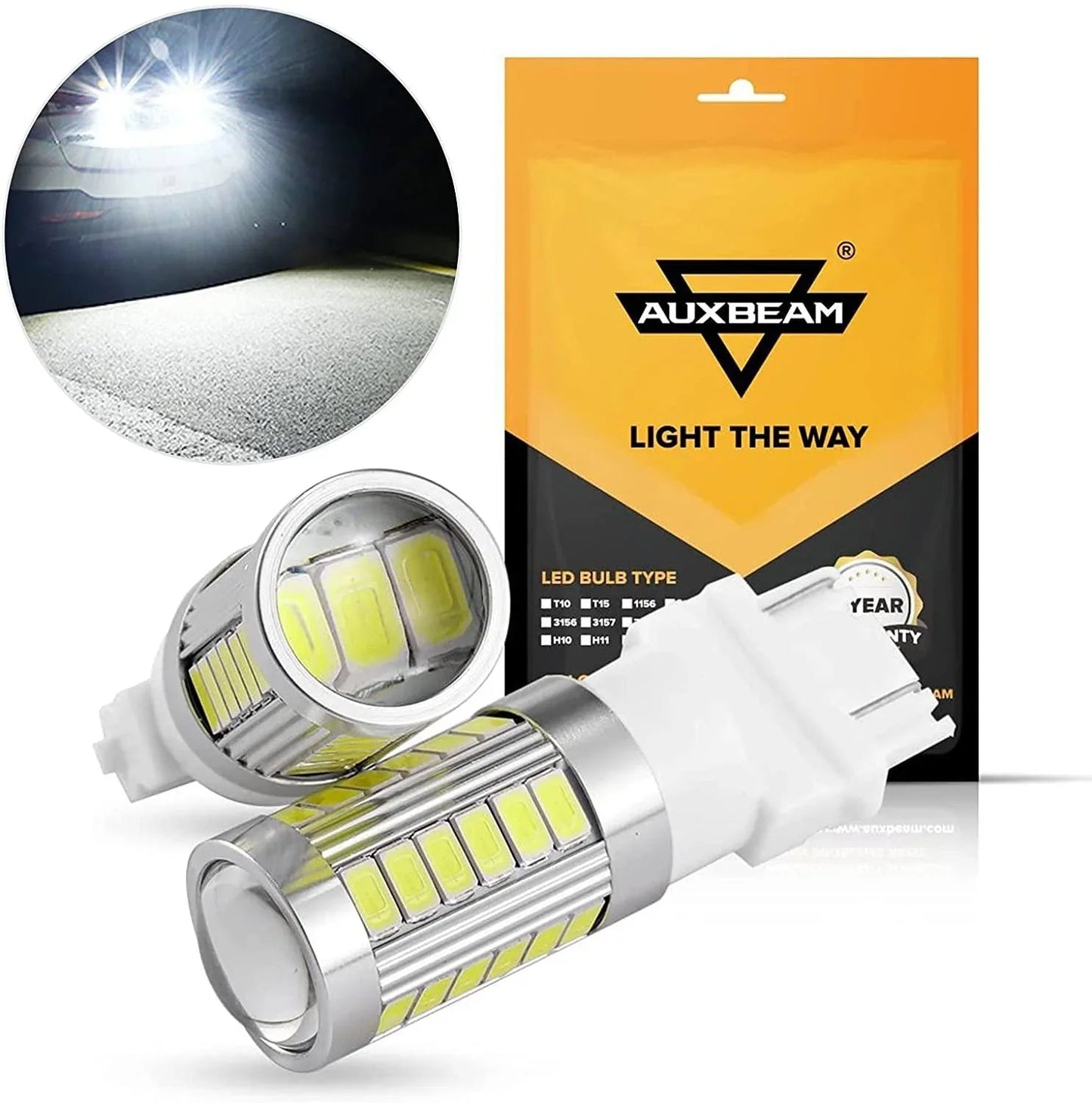 For 2009-2010 Dodge Ram 2500(with 4 headlamps) F-16 Plus Series Built-in Canbus Automotive Grade 14000LM LED Light Bulbs High Low Beam Bundle