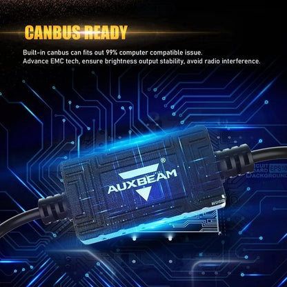 For 2007 Chevrolet Silverado 1500 HD Classic F-16 Plus Series Built-in Canbus Automotive Grade 14000LM LED Light Bulbs High Low Beam Bundle