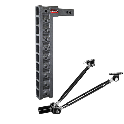 The MEGA-DUTY 10K Drop Hitch (2" Shank)