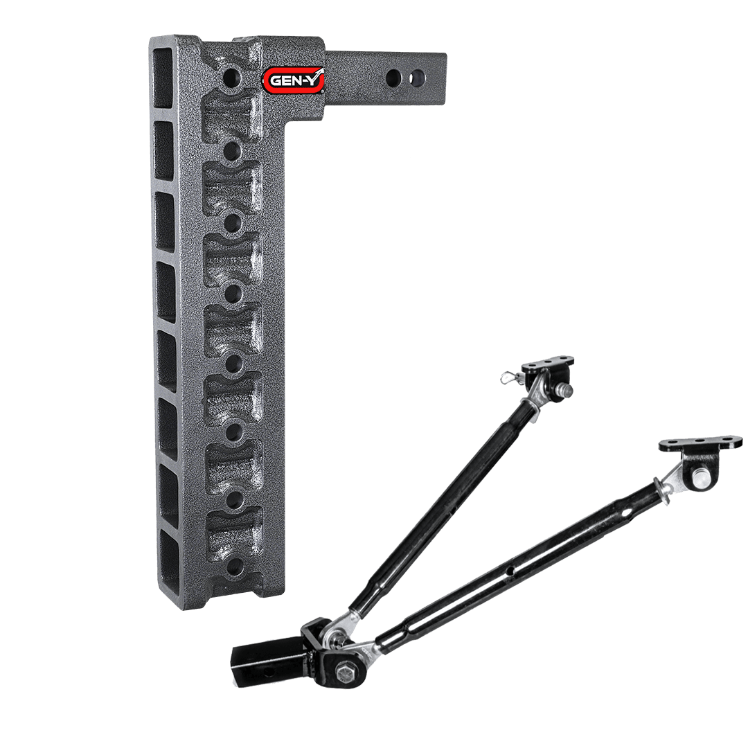 The MEGA-DUTY 10K Drop Hitch (2" Shank)
