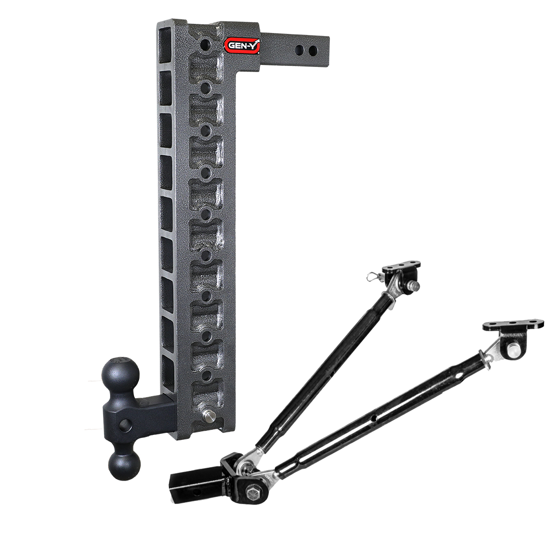 The MEGA-DUTY 10K Drop Hitch (2" Shank)