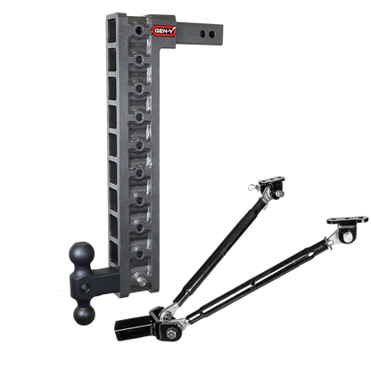The MEGA-DUTY 10K Drop Hitch (2" Shank)
