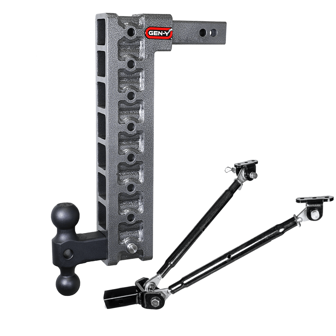 The MEGA-DUTY 10K Drop Hitch (2" Shank)
