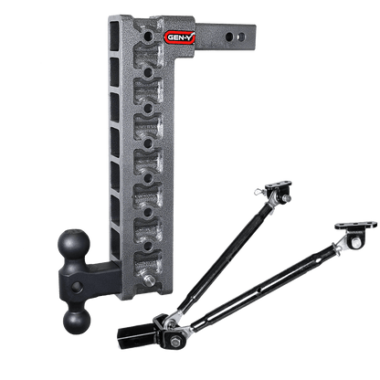 The MEGA-DUTY 10K Drop Hitch (2" Shank)