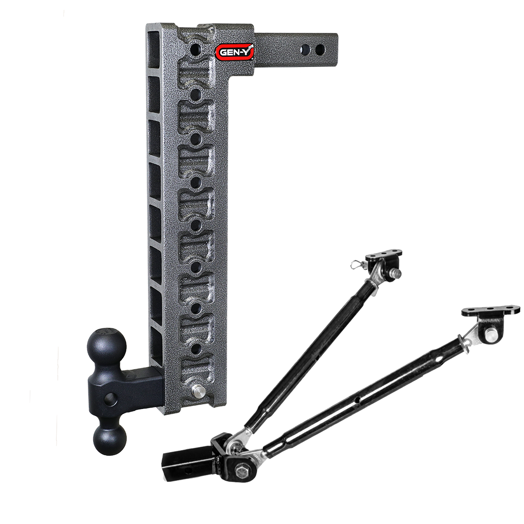 The MEGA-DUTY 10K Drop Hitch (2" Shank)
