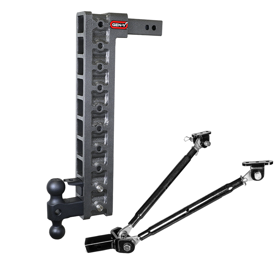 The MEGA-DUTY 10K Drop Hitch (2" Shank)